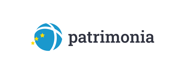 Logo de Patrimonia, salon des CGP, dont la chaîne Patrimonia TV a interviewé Sintorin sur le Girardin industriel